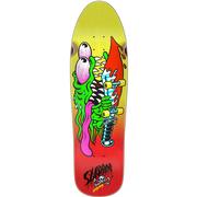 Santa Cruz Meek Slasher Shaped Skateboard Deck, 9.23