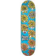 Santa Cruz Delfino Wildflower VX Skateboard Deck, 8.25