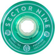 Sector 9 Nineballs Mint Skateboard Wheels, 65mm/78a
