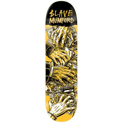 Slave Mumford Hand in Hand Skateboard Deck, 8.375