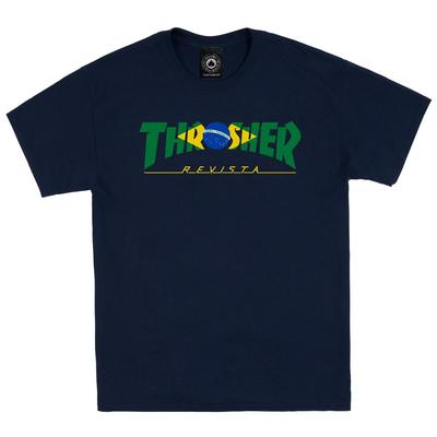 Thrasher Brazil Revista Short Sleeve T-Shirt