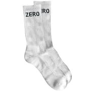 Zero Army Crew Socks, White