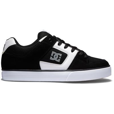DC Shoes Pure Skate Shoes, Black/White/Gum