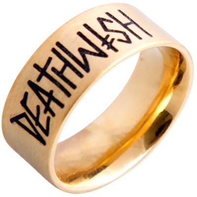 Deathwish Deathspray Gold Ring