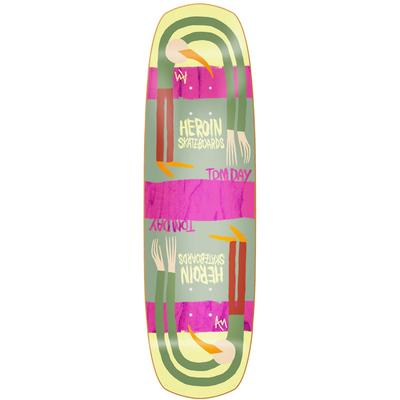Heroin Tom Day Papillon Skateboard Deck, 9.0