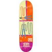 Heroin Aaron Wilson Papillon Skateboard Deck, 8.25