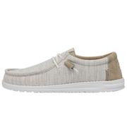 Hey Dude Wally Ascend Woven Shoes, Ivory Coast