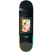 Madness Labotomy R7 Skateboard Deck, 8.5