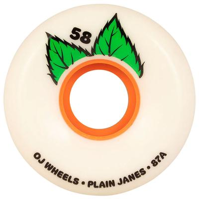 OJ Plain Jane Keyframe 58mm/87a Skateboard Wheels 4-Pack