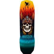 Powell Peralta Pro Andy Anderson Heron Flight Skateboard Deck, 9.13