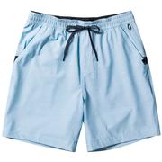 Quiksilver Taxer Heather Amphibian Volley Boardshorts, 18