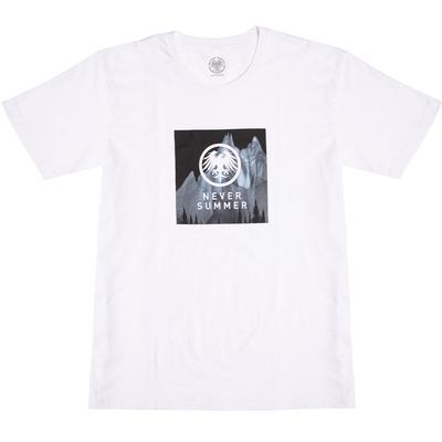 Never Summer Square Eagle Short Sleeve T-Shirt