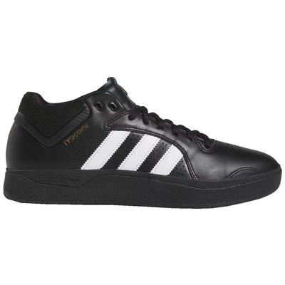 Adidas Tyshawn Remastered Skate Shoes, Black/White/Gold