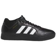 Adidas Tyshawn Remastered Skate Shoes, Black/White/Gold