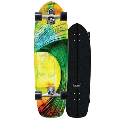 Carver Greenroom C7 Surfskate Complete Cruiser Skateboard, 33.75