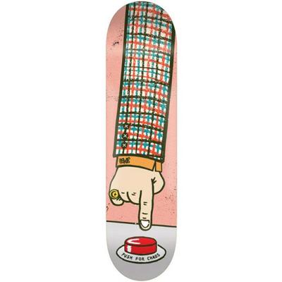 Foundation Julian Lewis Push For Chaos Skateboard Deck, 8.50