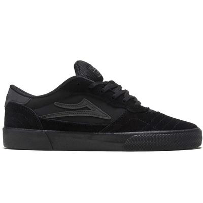 Lakai Cambridge Skate Shoes, Black/Reflective Suede