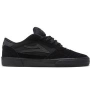 Lakai Cambridge Skate Shoes, Black/Reflective Suede