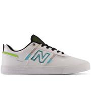 New Balance NB Numeric Jamie Foy 306 Skate Shoes, White/Aqua Sky