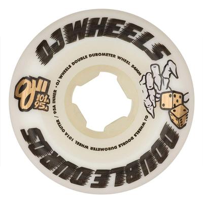 OJ Double Duro Mini Combo 54mm Skateboard Wheels 4-Pack, 95a