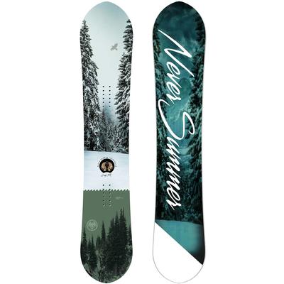 Never Summer Fusion Triple Camber Lady FR Women's Snowboard, 2023