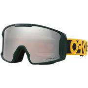 Oakley Line Miner M Snow Goggles, Prizm Snow Black Iridium Lenses/Black Gold Strap