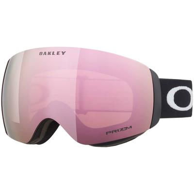 Oakley Flight Deck M Snow Goggles, Prizm Rose Gold Iridium Lenses/Matte Black Strap