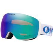 Oakley Flight Deck M Mikaela Shiffrin Signature Series Snow Goggles, Prizm Snow Argon Iridium Lenses/White Strap