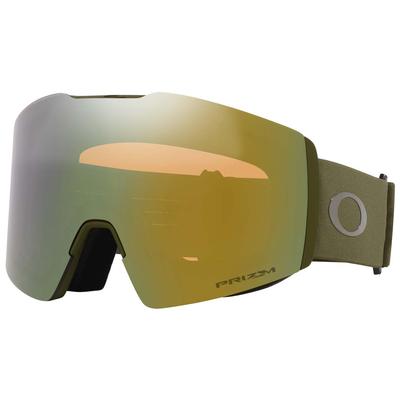 Oakley Fall Line L Snow Goggles, Prizm Sage Gold Iridium Lenses/Matte Dark Brush Strap