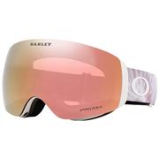 Oakley Flight Deck M Snow Goggles, Prizm Rose Gold Iridium Lenses/Hummus Tie Dye Strap