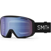 Smith Blazer Snow Goggles, Black + Blue Sensor Mirror