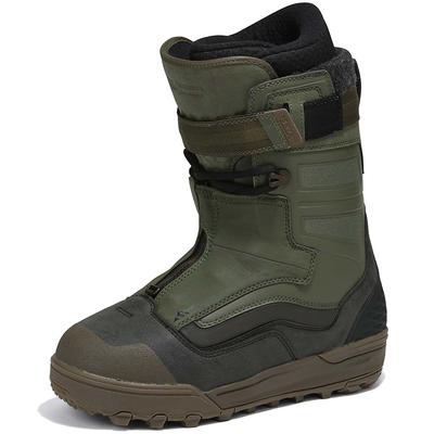 Vans Hi-Country & Hell-Bound Olive/Gum Snowboard Boots, 2023