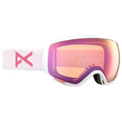 Anon WM1 Women's Snow Goggles, White/Perceive Cloudy Pink