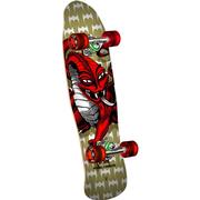 Powell Peralta Mini Cab Dragon Complete Gold Complete Skateboard, 8.0