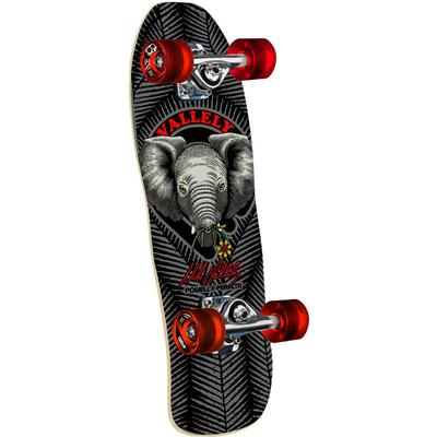 Powell Peralta Mini Vallely Baby Elephant Black Birch Complete Skateboard, 8.0