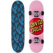 Santa Cruz Classic Dot Micro Complete Skateboard, 7.5