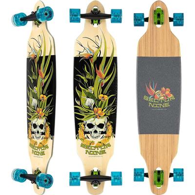 Sector 9 Bamboo Lei Lookout Drop Thru Complete Longboard, 41.125