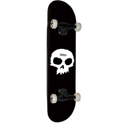 Zero Single Skull Complete Skateboard, 8.0