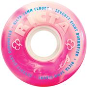 Ricta Clouds Pink Swirl 56mm Skateboard Wheels 4-Pack, 78a