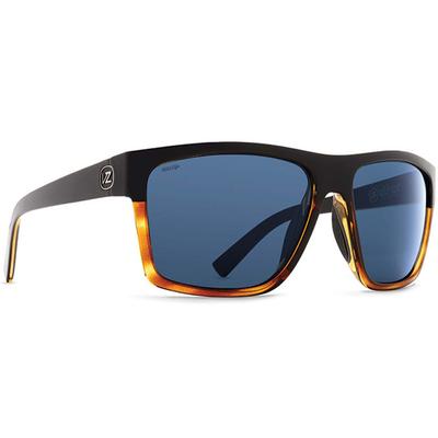 VonZipper Dipstick Polarized Sunglasses, Black Satin-Tort Gloss/Wildlife Slate Polarized