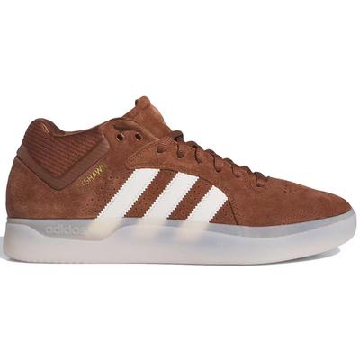 Adidas Tyshawn Remastered Skate Shoes, Preloved Brown F23/Cloud White/Gold Metallic