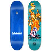 Black Label Elijah Akerley Fire Brewed Skateboard Deck, 8.5