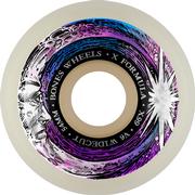 Bones X-Formula Moon Beam V6 Wide-Cut Skateboard Wheels 4-pack, 54mm/99a