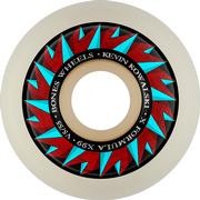 Bones X-Formula Skateboard Wheels Kowalski Against the Grain V5 Sidecut 4-Pack, 55mm/99a