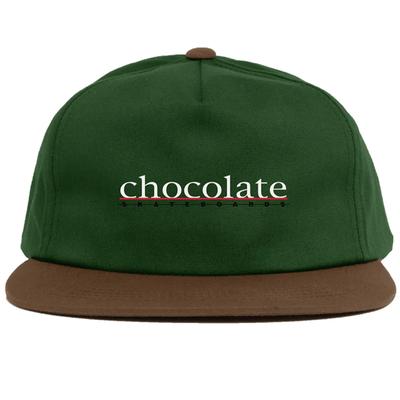 Chocolate Barstripe Snapback Adjustable Hat