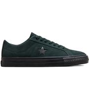 Converse One Star Pro Skate Shoes, Secret Pines Green/Black/Black