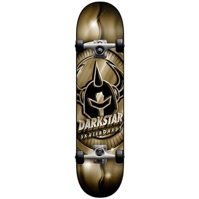 Darkstar Anodize Gold First Push Complete Skateboard, 8.0