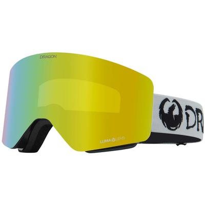 Dragon R1 OTG Snow Goggles, Classic Grey/Lumalens Gold Ion