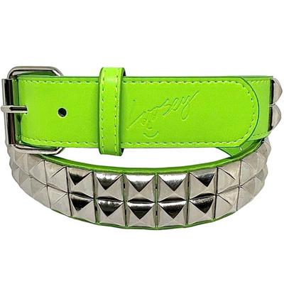 Loosey Neon Green Studded Belt