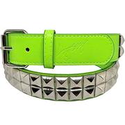 Loosey Neon Green Studded Belt